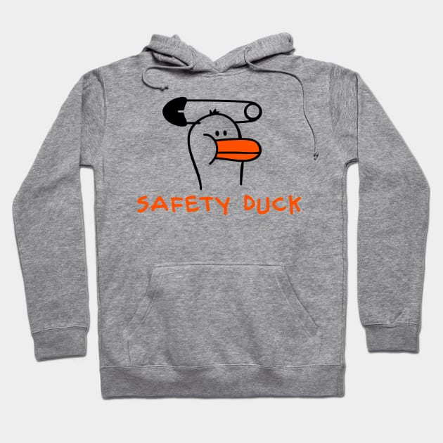 Safety Duck Hoodie by schlag.art